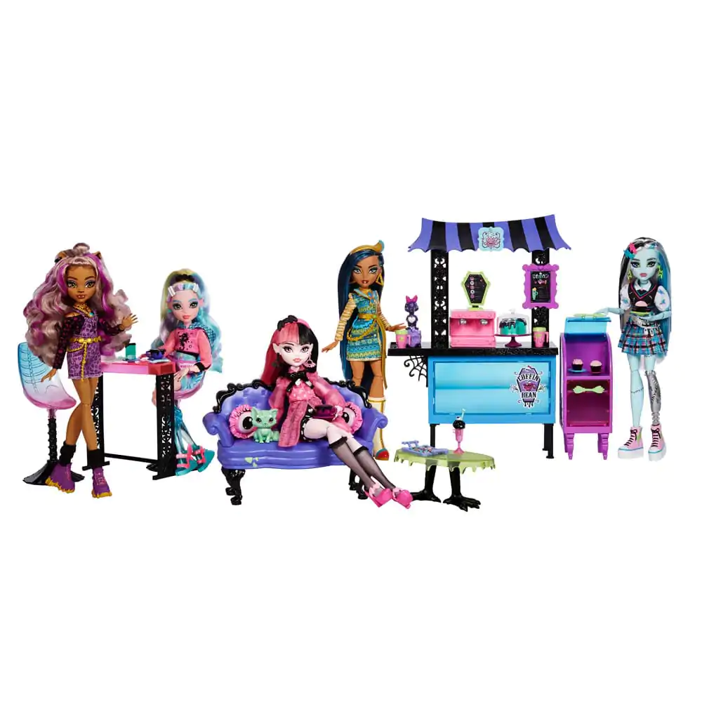 Monster High Playset Kaviareň The Coffin Bean Lounge produktová fotografia