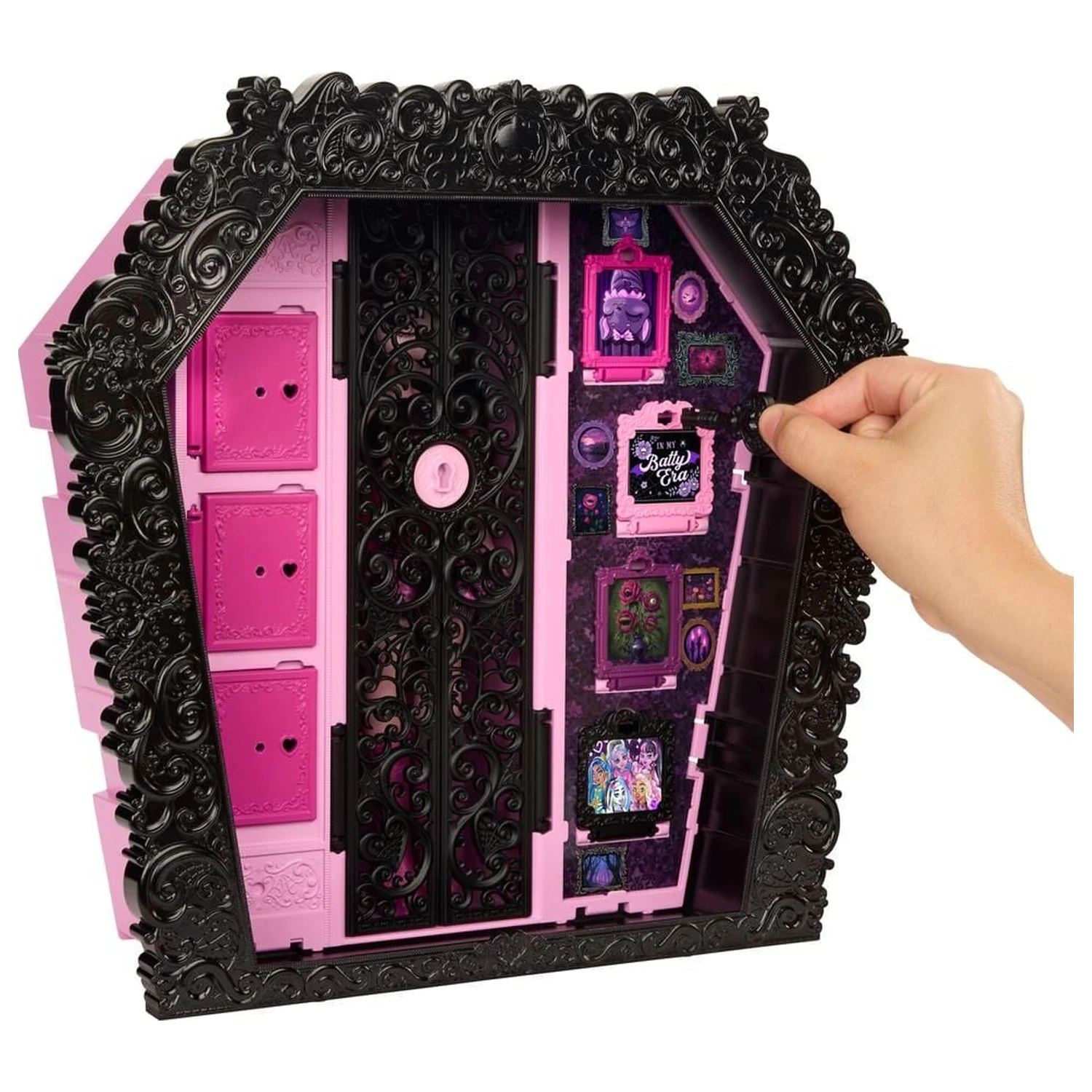 Monster High Ultimate Skulltimate Draculaura bábika a šatník produktová fotografia