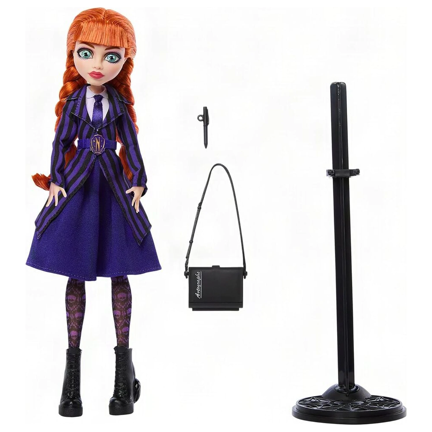 Monster High Wednesday Agnes bábika produktová fotografia