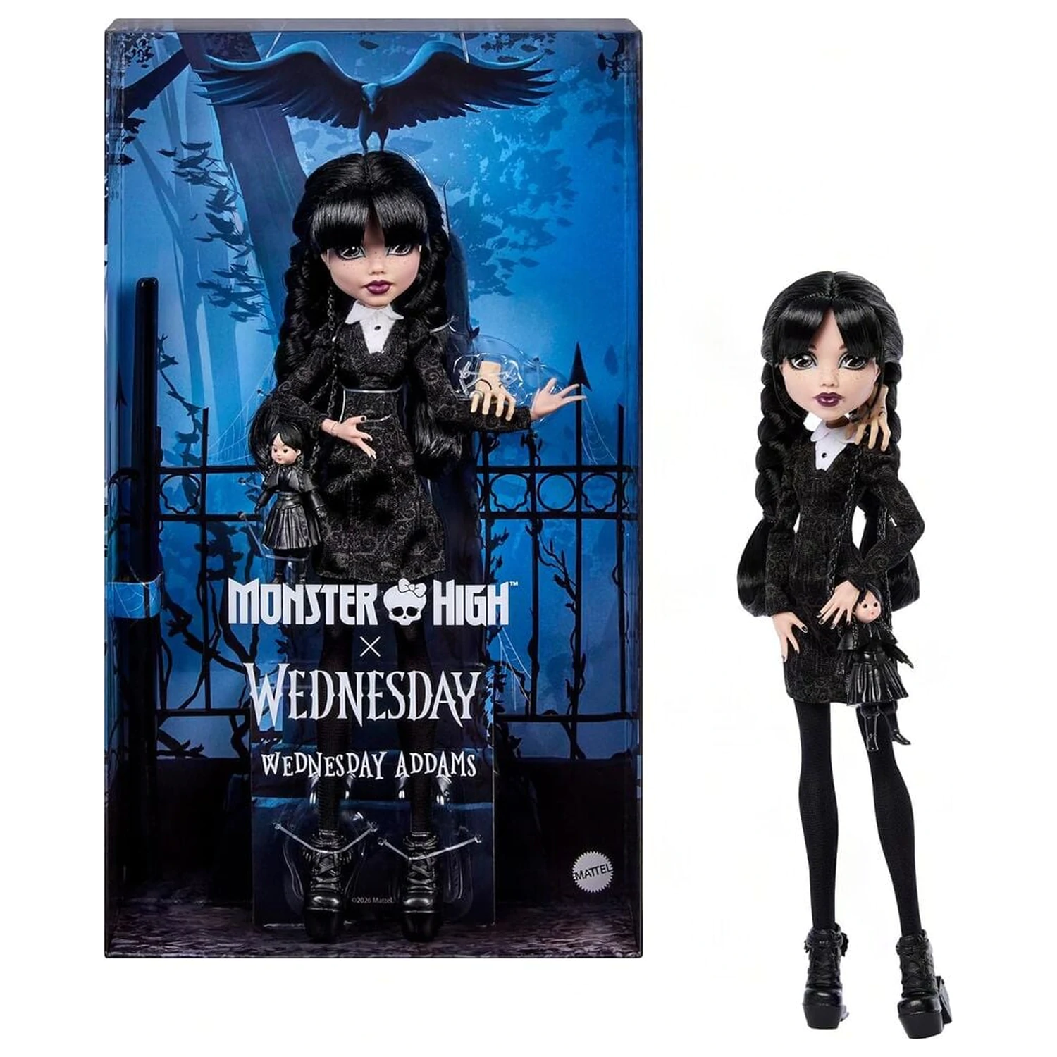 Bábika Monster High Wednesday produktová fotografia