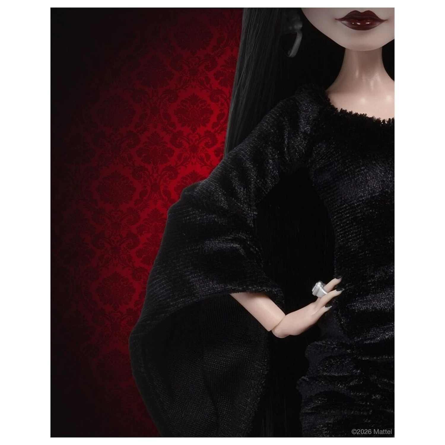 Monster High Wednesday Morticia bábika produktová fotografia