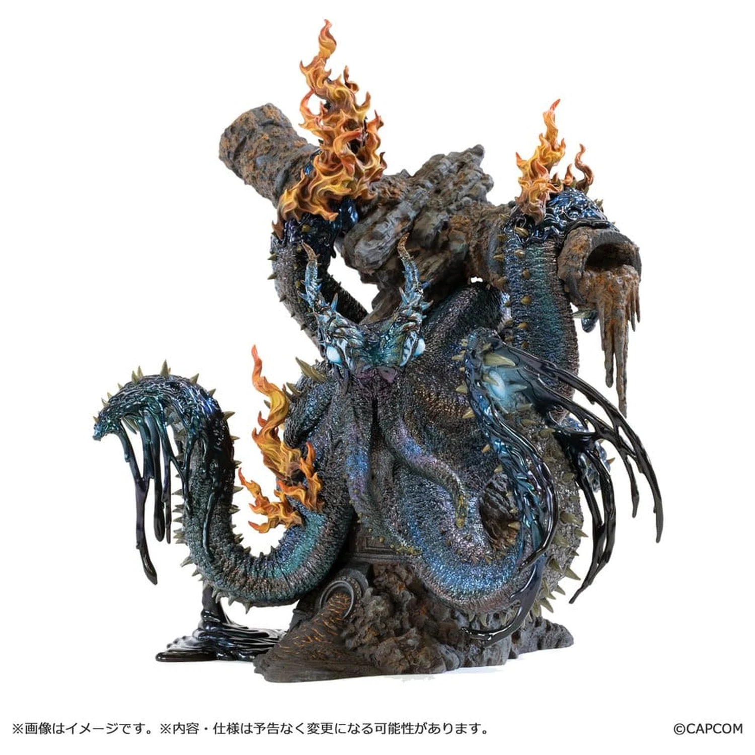 Monster Hunter Capcom Figure Builder Creator's Model PVC figúrka Nu Udra 28 cm produktová fotografia