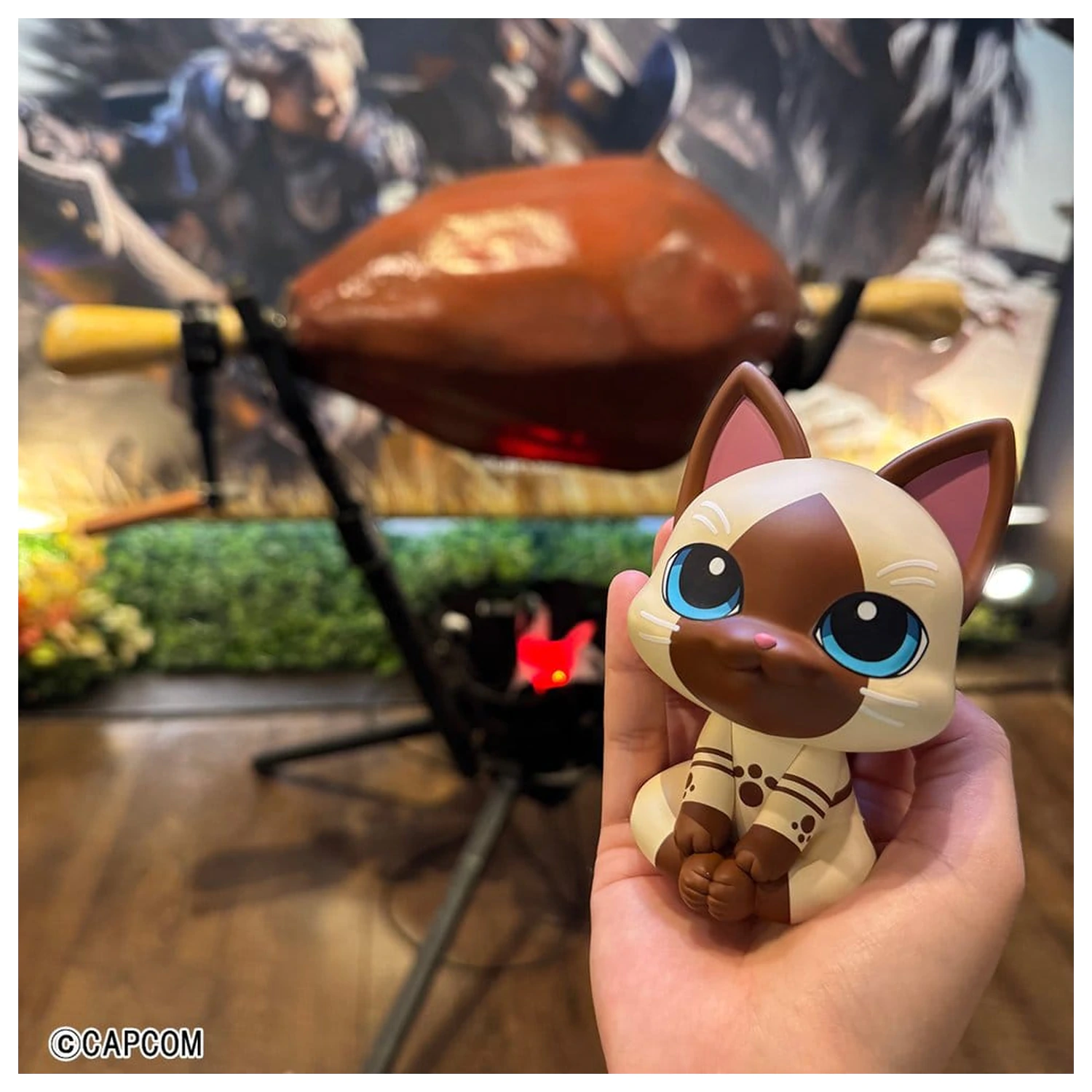 Monster Hunter Look Up PVC figúrka Airou 11 cm produktová fotografia