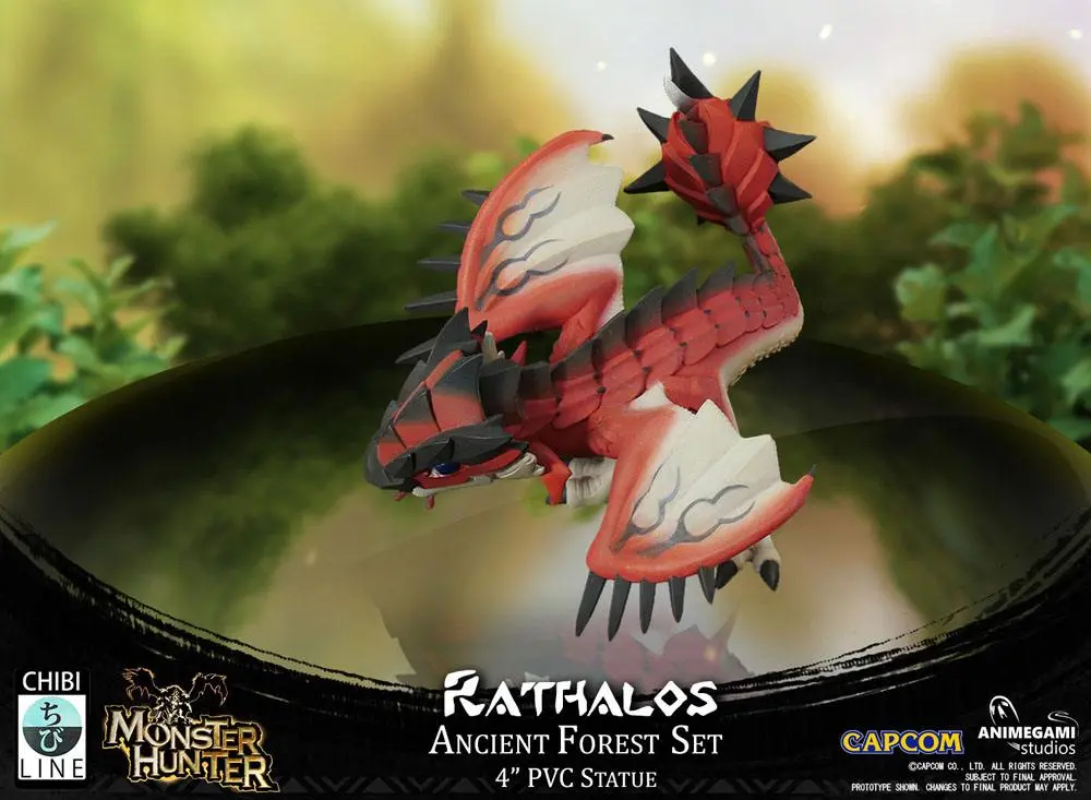 Monster Hunter PVC Socha Rathalos Exkluzívna edícia 10 cm produktová fotografia