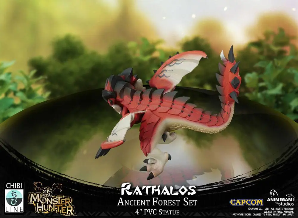 Monster Hunter PVC Socha Rathalos Exkluzívna edícia 10 cm produktová fotografia
