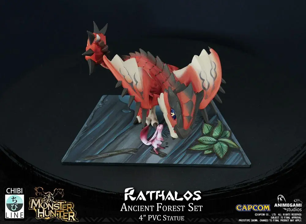 Monster Hunter PVC Socha Rathalos Exkluzívna edícia 10 cm produktová fotografia