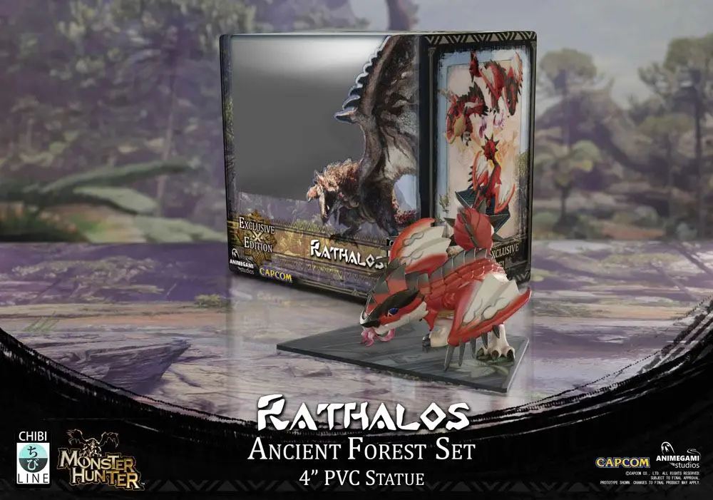 Monster Hunter PVC Socha Rathalos Exkluzívna edícia 10 cm produktová fotografia