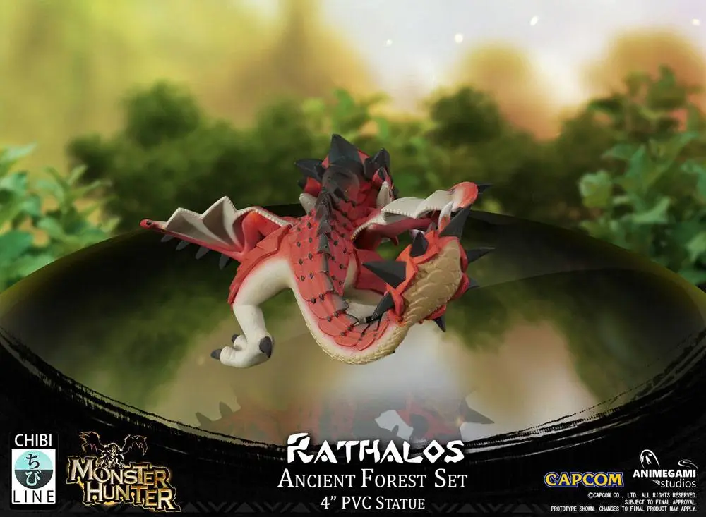 Monster Hunter PVC Socha Rathalos Exkluzívna edícia 10 cm produktová fotografia