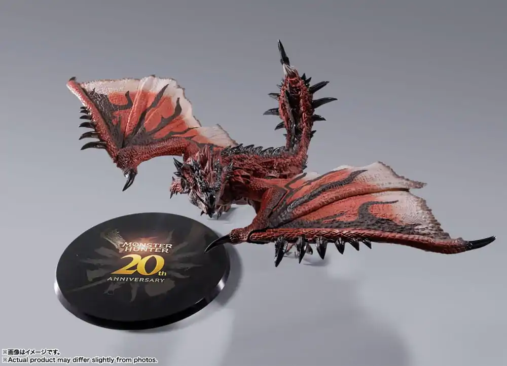 Monster Hunter S.H. MonsterArts Akčná Figúrka Rathlos 20th Anniversary Edition 40 cm produktová fotografia