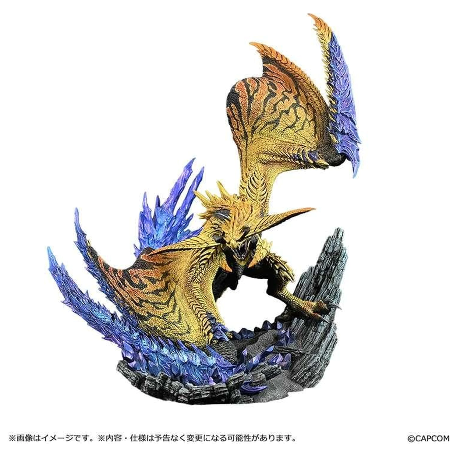 Monster Hunter Shining Thunder Wyvern Rey Dau Socha 28 cm produktová fotografia