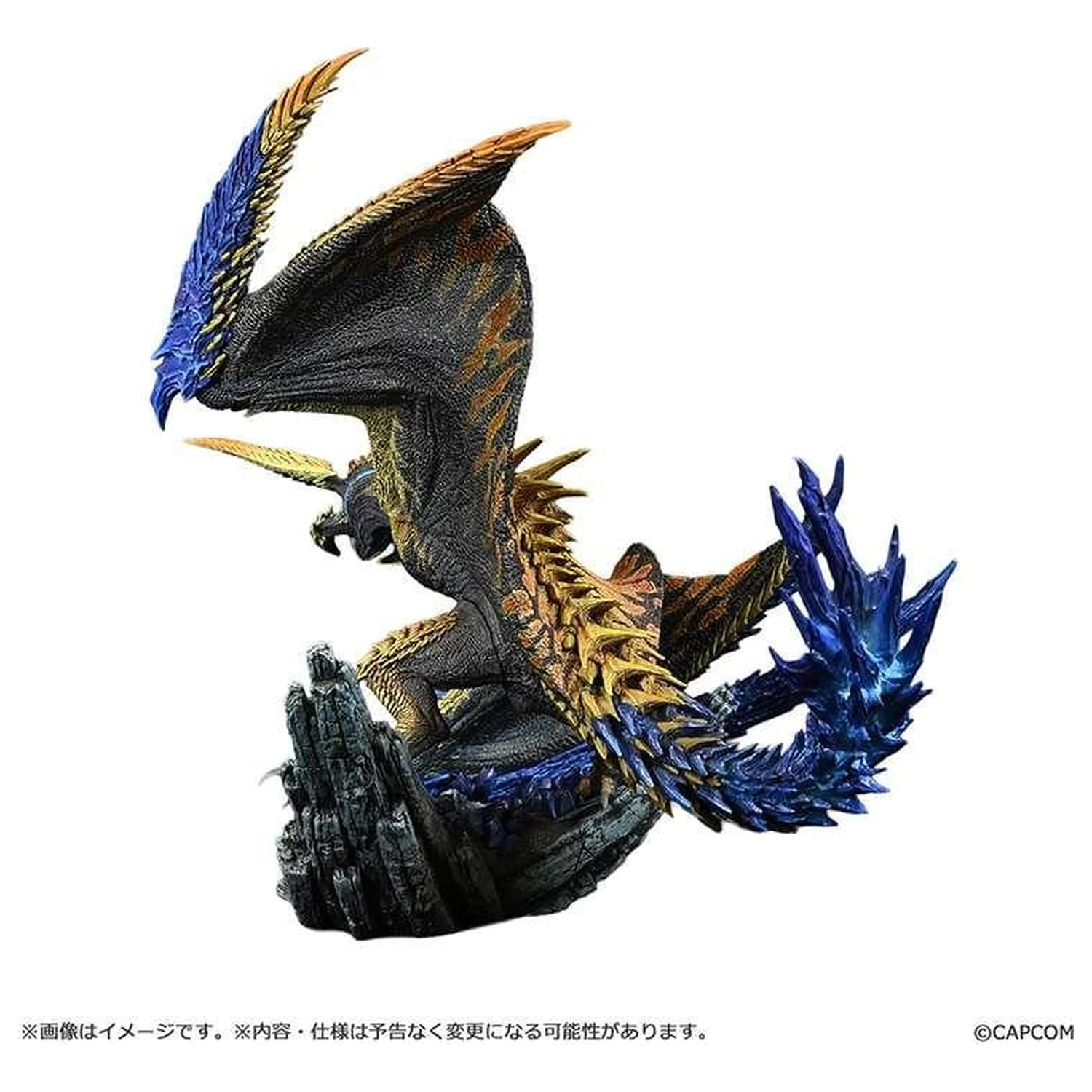 Monster Hunter Shining Thunder Wyvern Rey Dau Socha 28 cm produktová fotografia