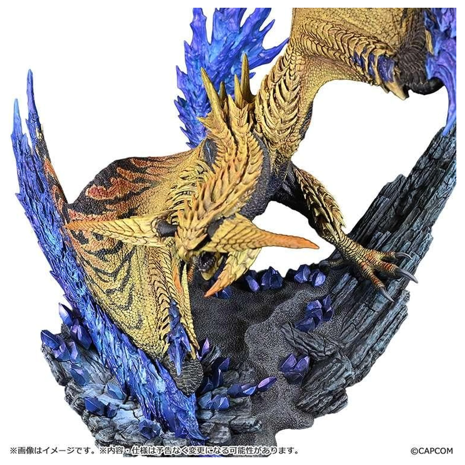 Monster Hunter Shining Thunder Wyvern Rey Dau Socha 28 cm produktová fotografia