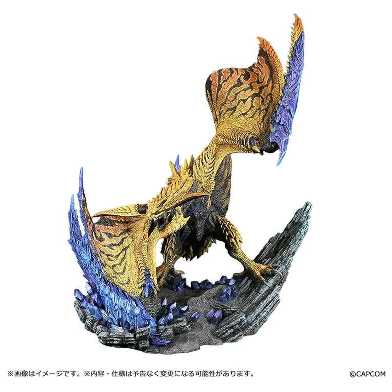 Monster Hunter Shining Thunder Wyvern Rey Dau Socha 28 cm produktová fotografia