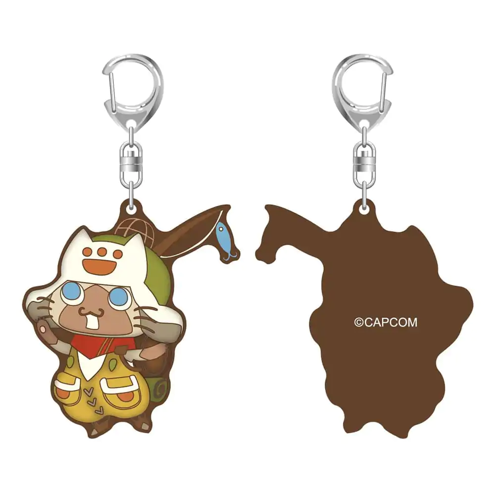 Monster Hunter Wilds gumená kľúčenka Palico 7 cm produktová fotografia