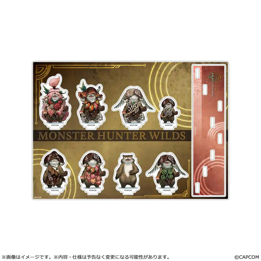 Monster Hunter Wilds Acrylic Stand Plumpeach Set 15 cm Akrylový Stojan produktová fotografia
