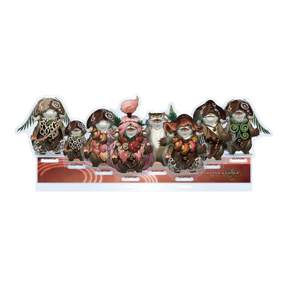 Monster Hunter Wilds Acrylic Stand Plumpeach Set 15 cm Akrylový Stojan produktová fotografia