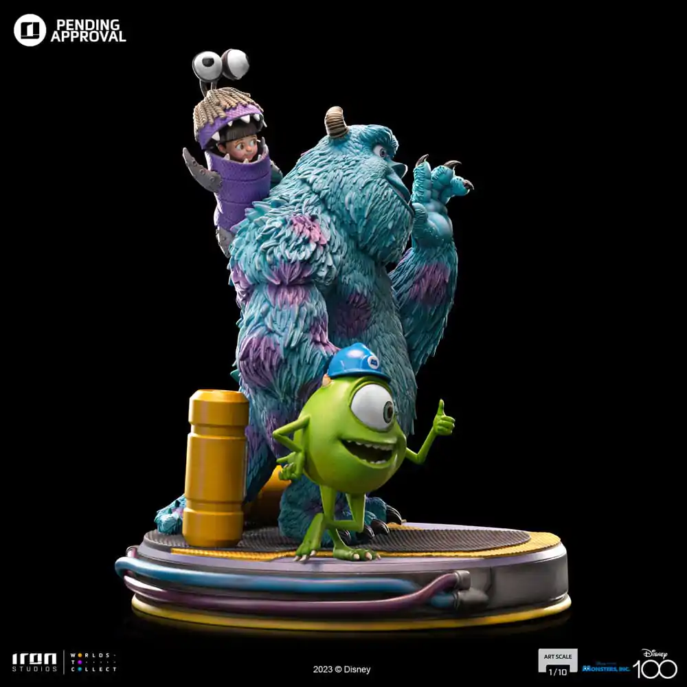 Monsters, Inc. Mierka Socha 1/10 James P. Sullivan, Mike Wazowski 29 cm produktová fotografia