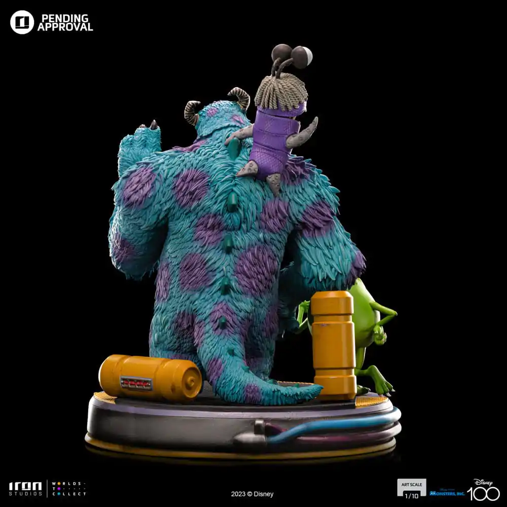 Monsters, Inc. Mierka Socha 1/10 James P. Sullivan, Mike Wazowski 29 cm produktová fotografia