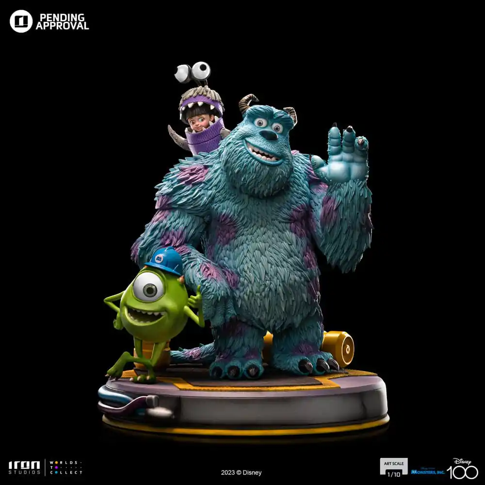 Monsters, Inc. Mierka Socha 1/10 James P. Sullivan, Mike Wazowski 29 cm produktová fotografia