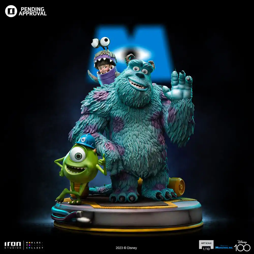 Monsters, Inc. Mierka Socha 1/10 James P. Sullivan, Mike Wazowski 29 cm produktová fotografia