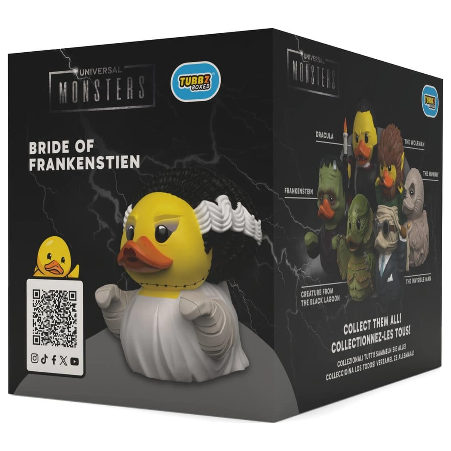 Monsters Tubbz PVC Figúrka Bride of Frankenstein Boxed Edition 10 cm produktová fotografia