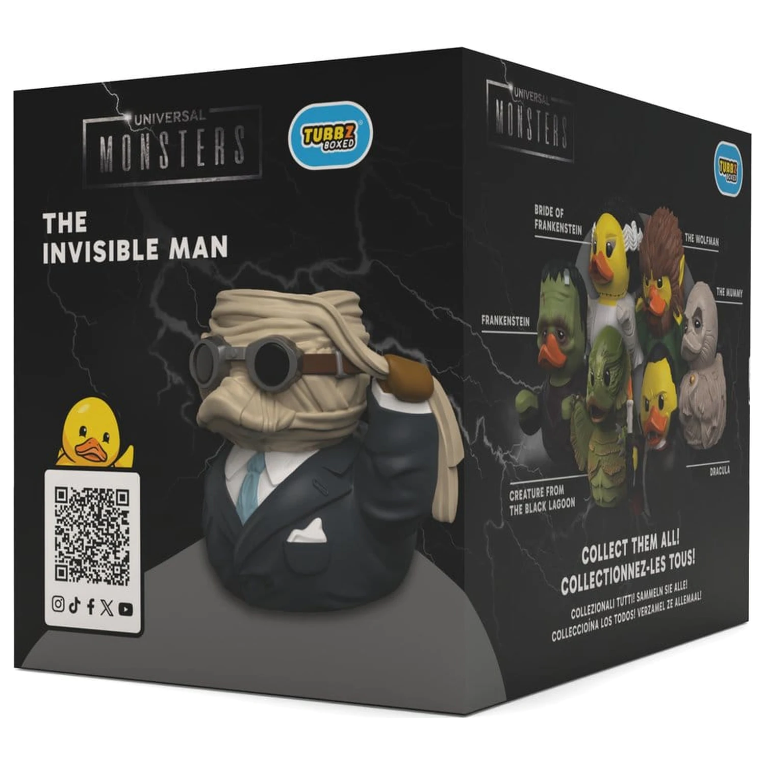 Monsters Tubbz PVC figúrka Invisible Man 10 cm produktová fotografia