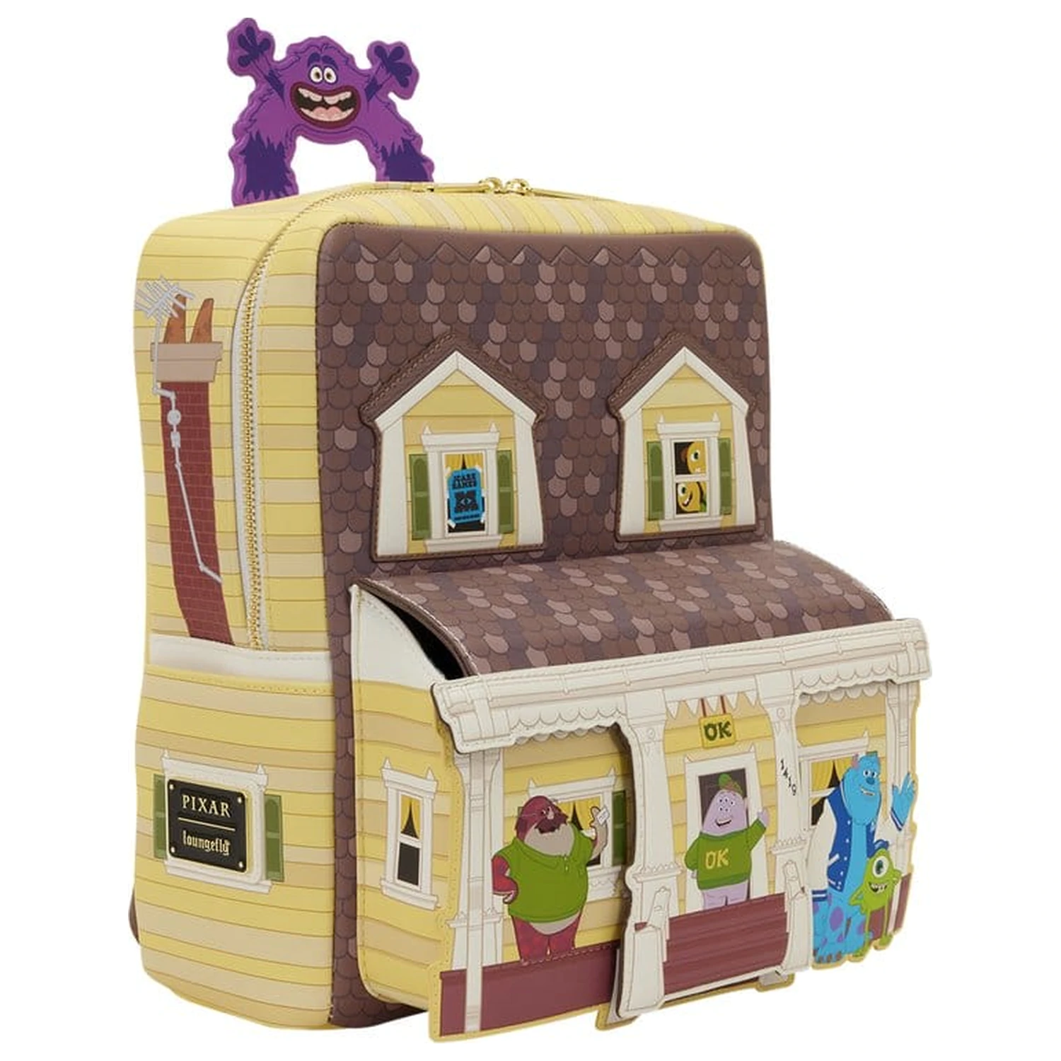 Monsters University Oozma Kappa House figúrny mini batoh produktová fotografia