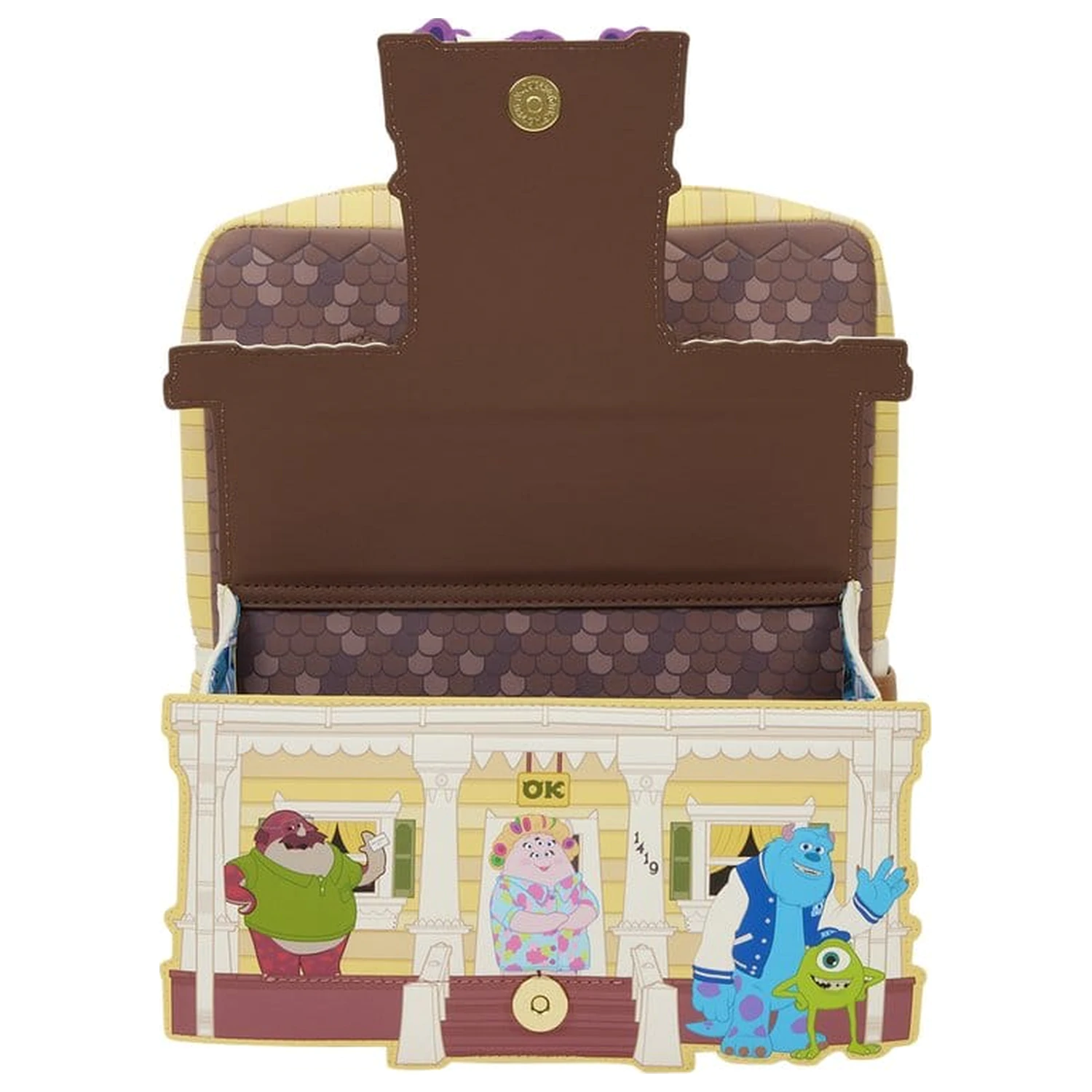 Monsters University Oozma Kappa House figúrny mini batoh produktová fotografia