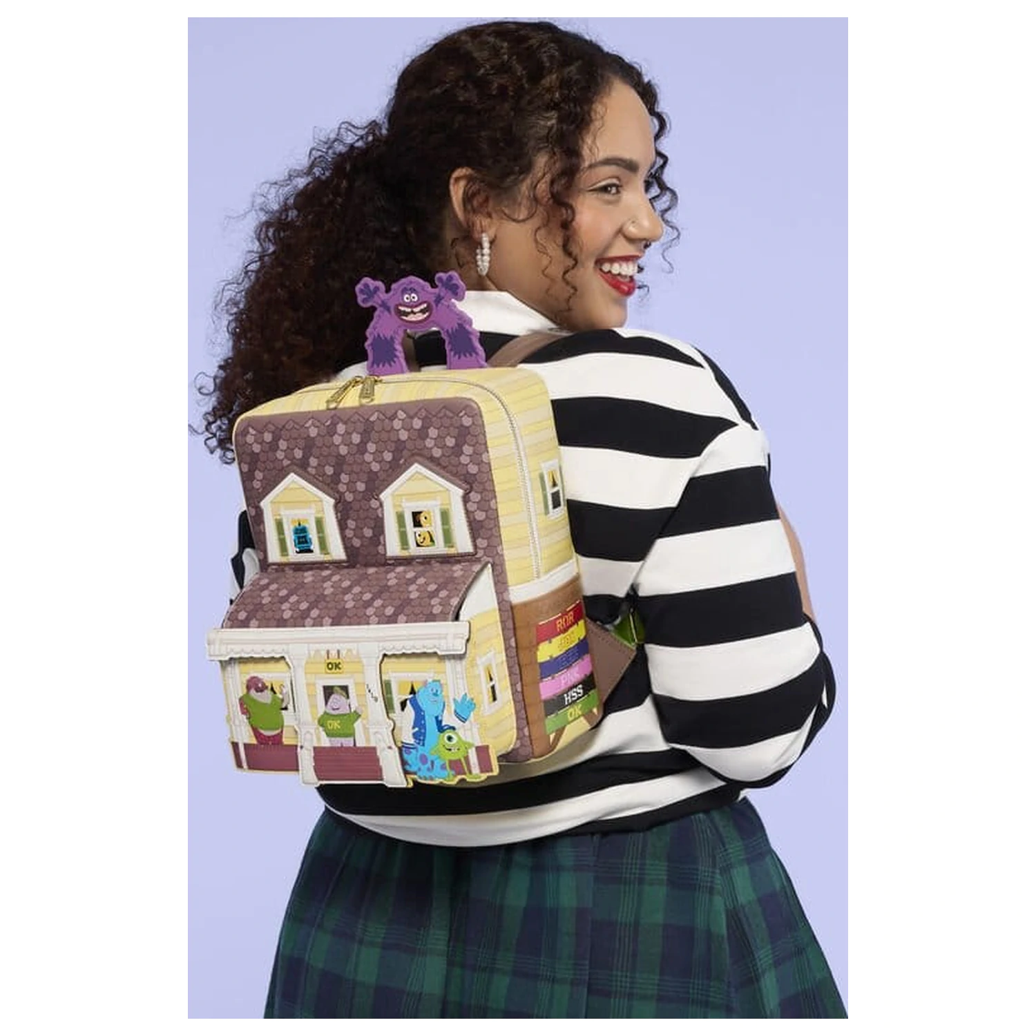 Monsters University Oozma Kappa House figúrny mini batoh produktová fotografia