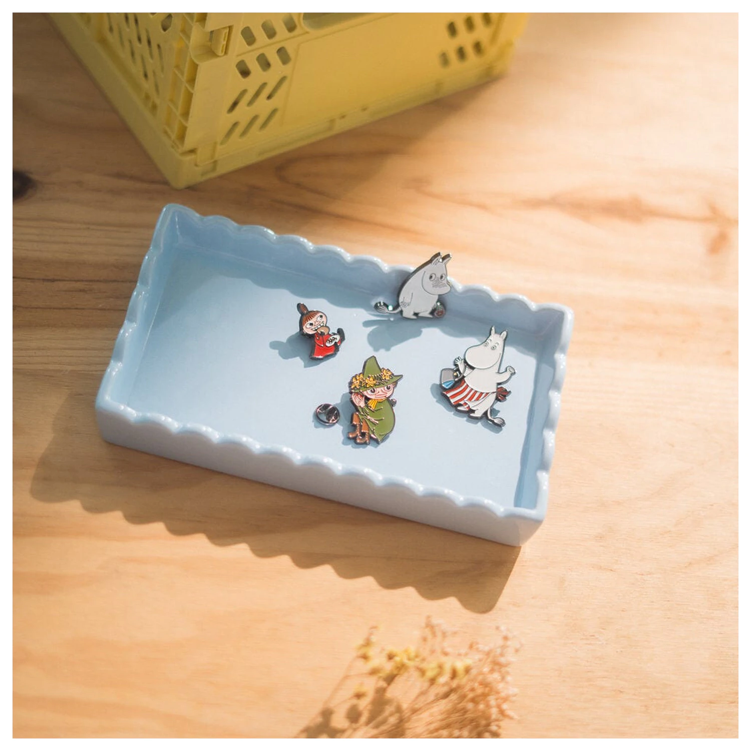 Moomin set 4 odznakov produktová fotografia