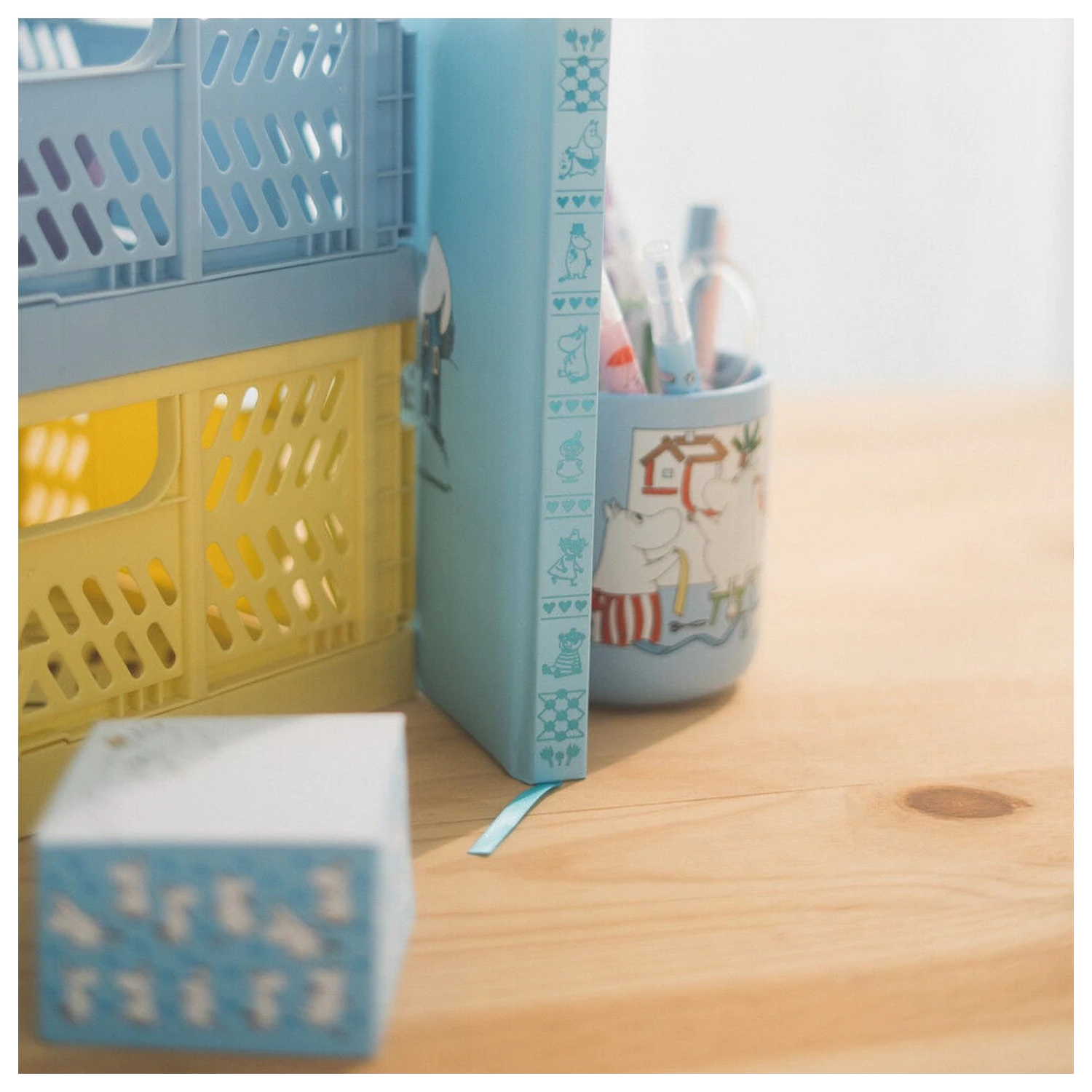 Moomin A5 zápisník a sada pier produktová fotografia