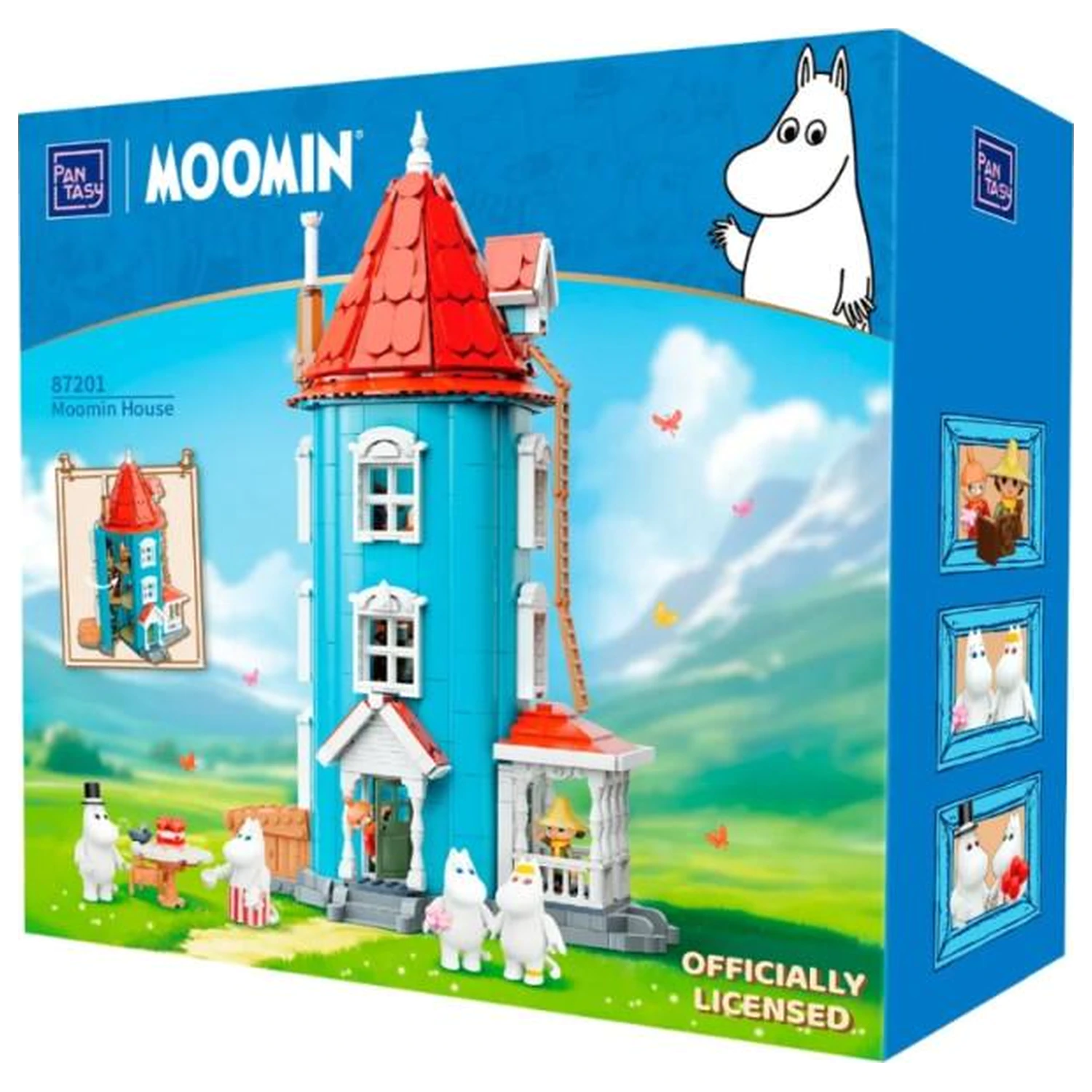 MOOMIN Moomin House Stavebnica 1757 ks produktová fotografia