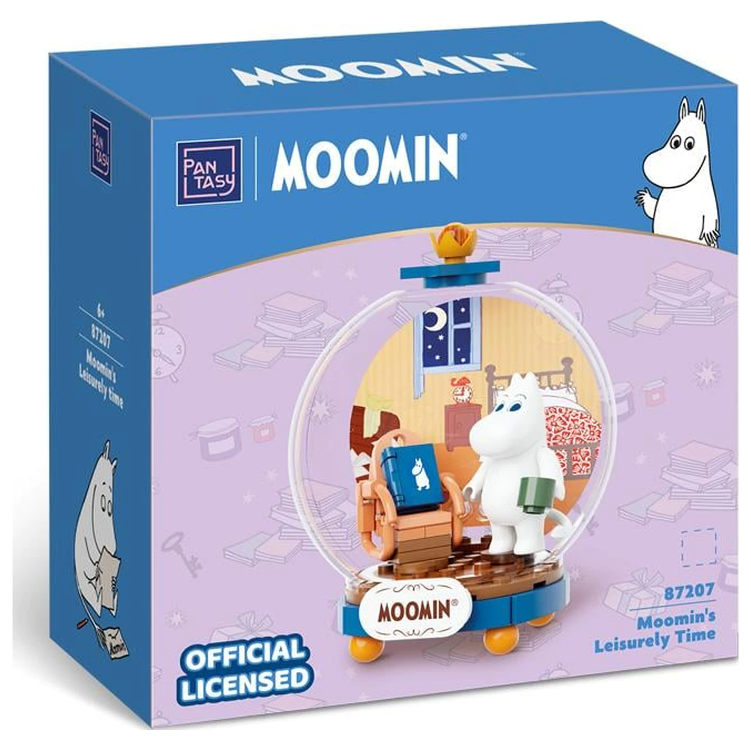 MOOMIN Moomin's Leisurely Time stavebnica 73 ks produktová fotografia
