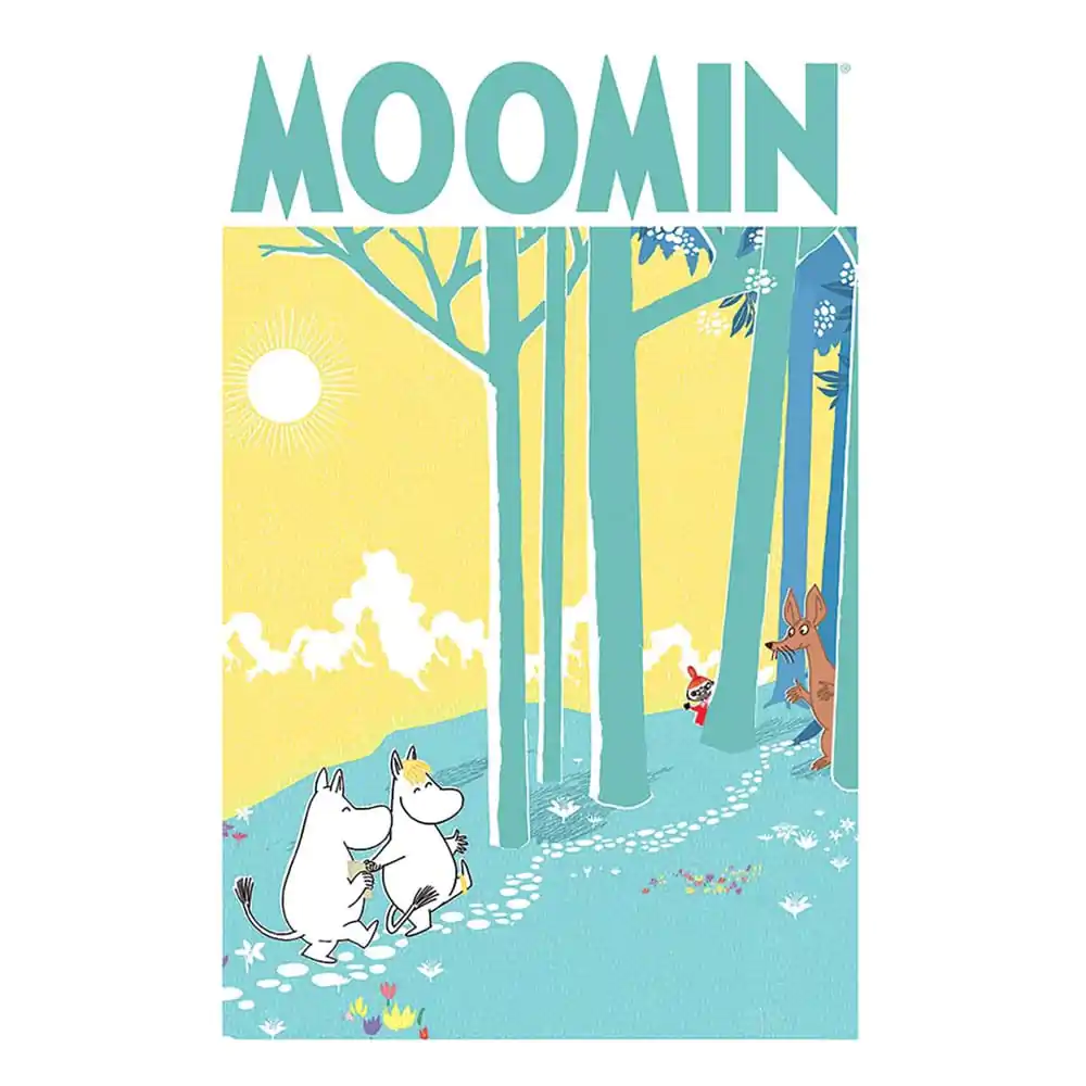 Moomins 3D Lentikulárny Poster Les 26 x 20 cm produktová fotografia
