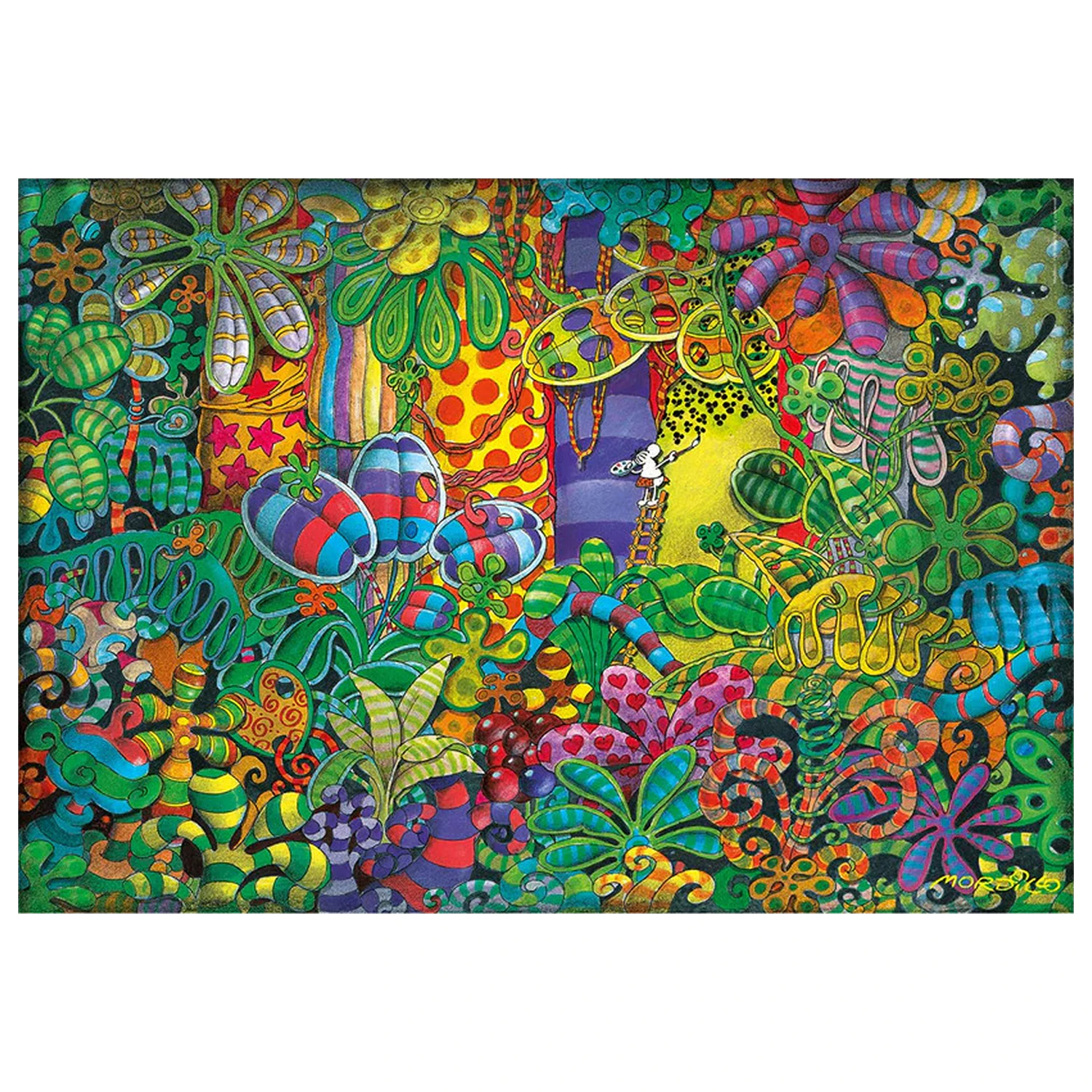 Mordillo 1500 dielikové puzzle Clementoni produktová fotografia