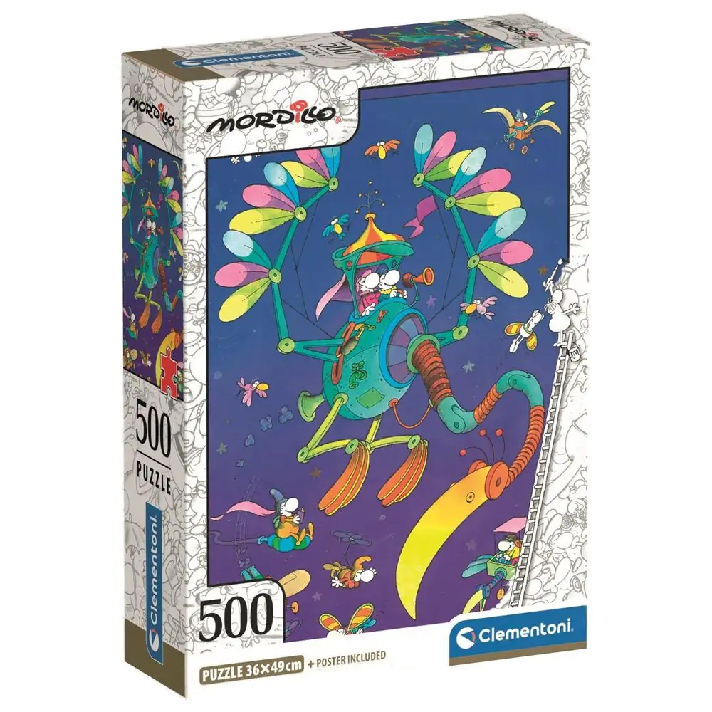Mordillo The Journey puzzle 500ks produktová fotografia