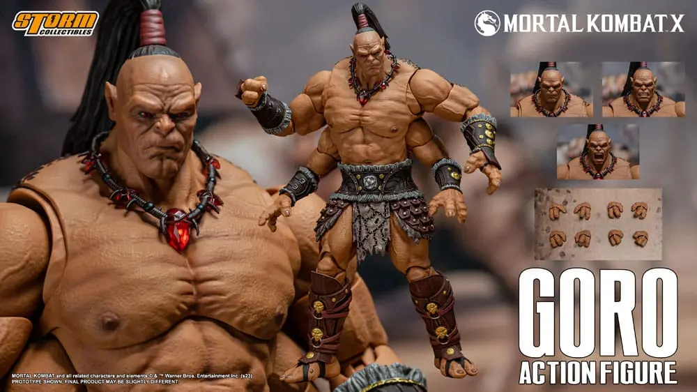 Akčná figúrka Mortal Kombat 1/12 Goro 18 cm produktová fotografia