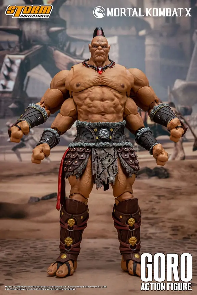 Akčná figúrka Mortal Kombat 1/12 Goro 18 cm produktová fotografia