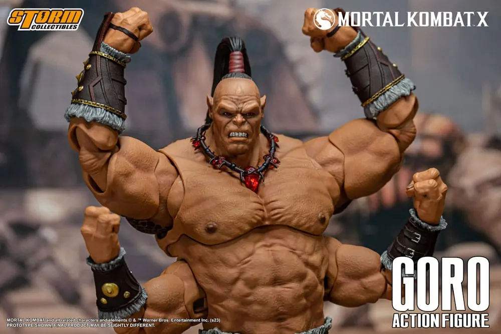 Akčná figúrka Mortal Kombat 1/12 Goro 18 cm produktová fotografia