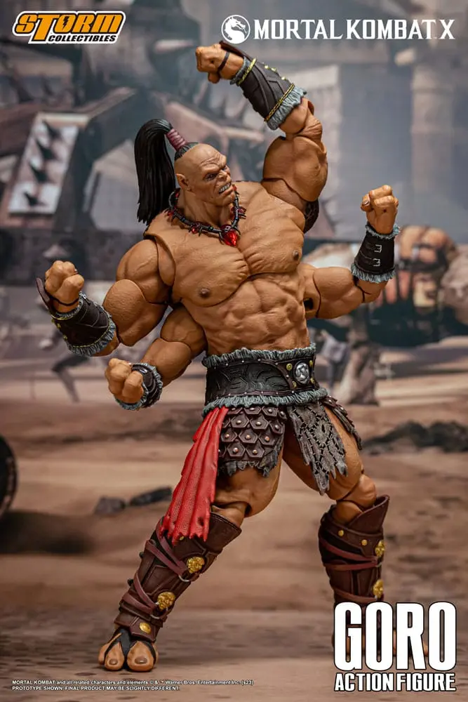 Akčná figúrka Mortal Kombat 1/12 Goro 18 cm produktová fotografia