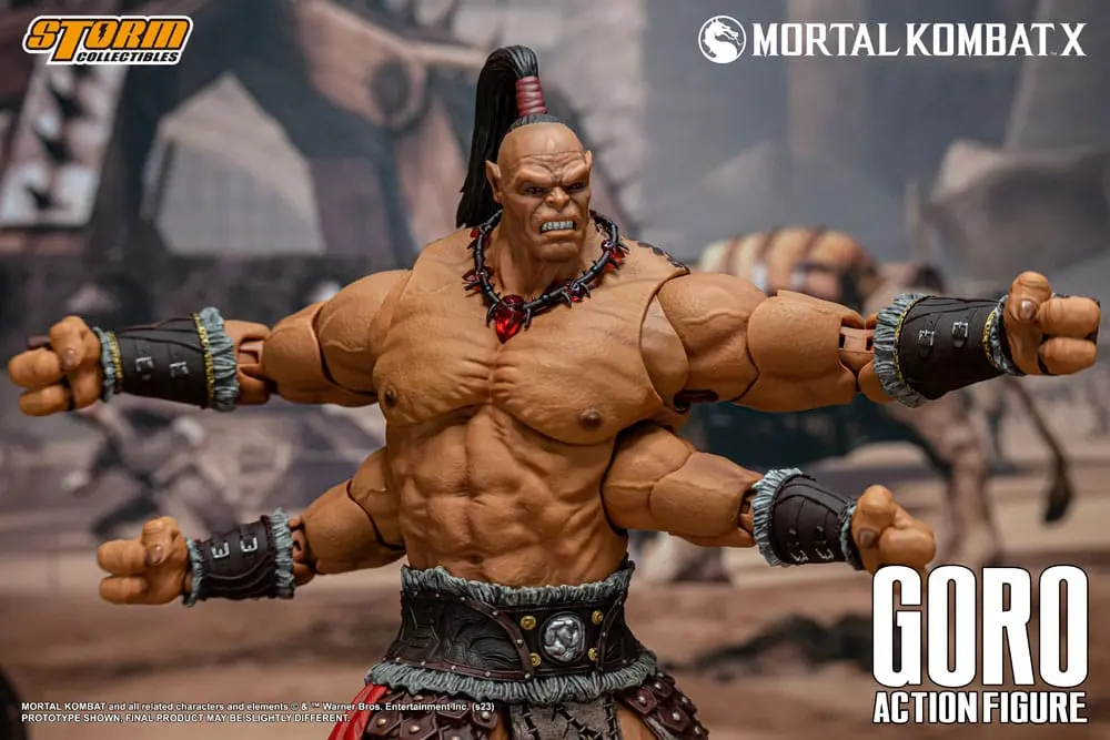Akčná figúrka Mortal Kombat 1/12 Goro 18 cm produktová fotografia