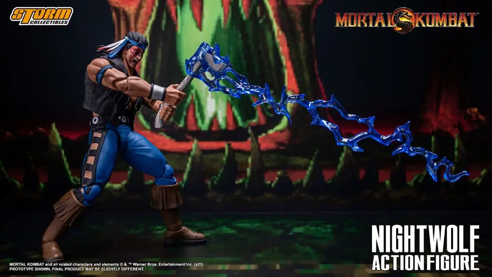 Akčná figúrka Mortal Kombat 1/12 Nightwolf 18 cm termékfotó