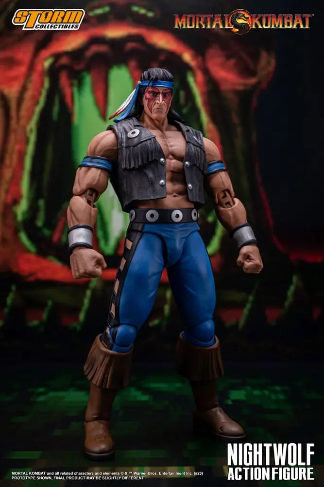 Akčná figúrka Mortal Kombat 1/12 Nightwolf 18 cm termékfotó