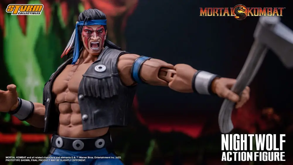 Akčná figúrka Mortal Kombat 1/12 Nightwolf 18 cm termékfotó