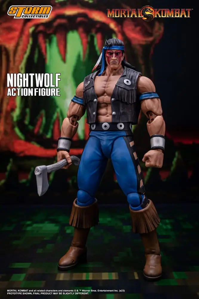 Akčná figúrka Mortal Kombat 1/12 Nightwolf 18 cm termékfotó