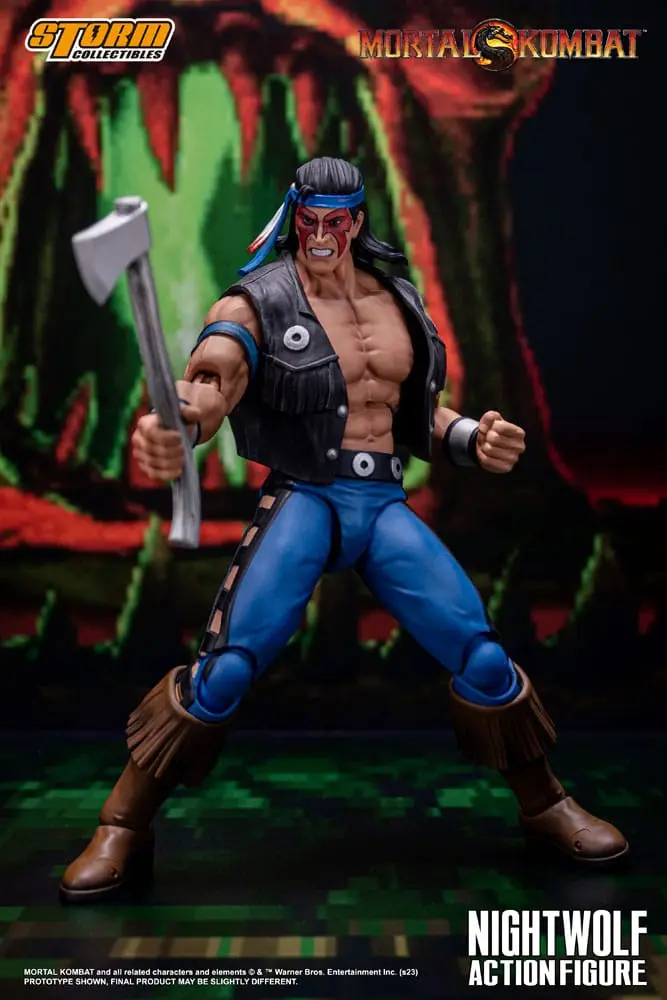 Akčná figúrka Mortal Kombat 1/12 Nightwolf 18 cm termékfotó