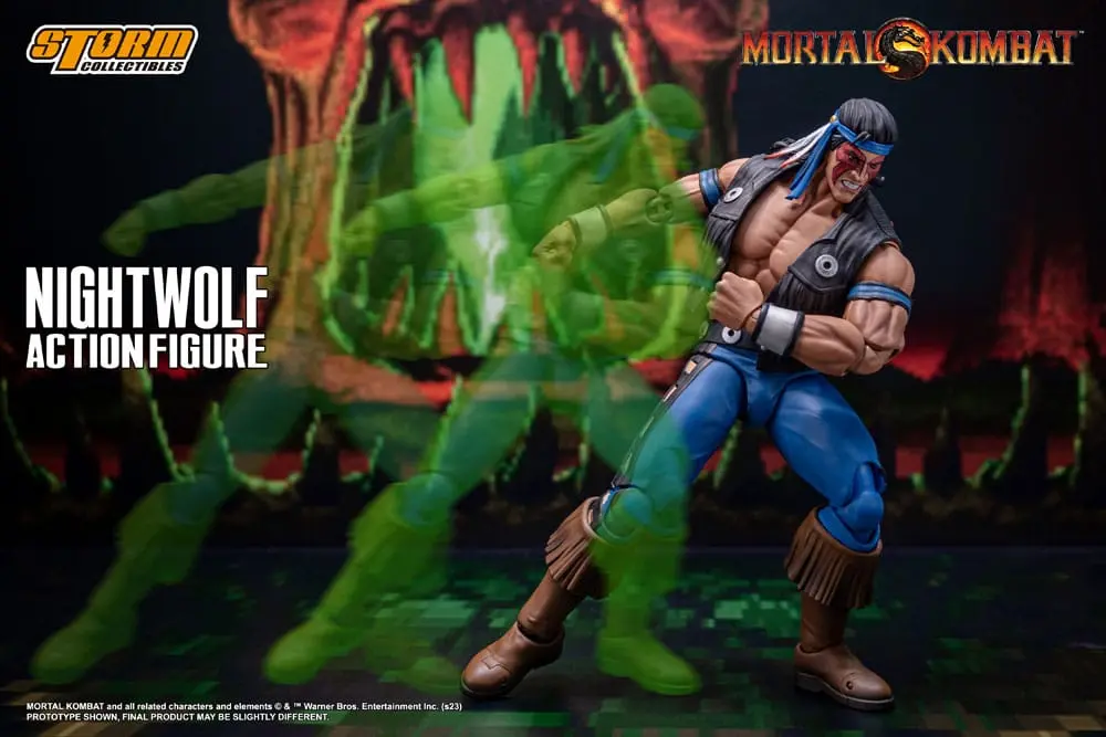 Akčná figúrka Mortal Kombat 1/12 Nightwolf 18 cm termékfotó