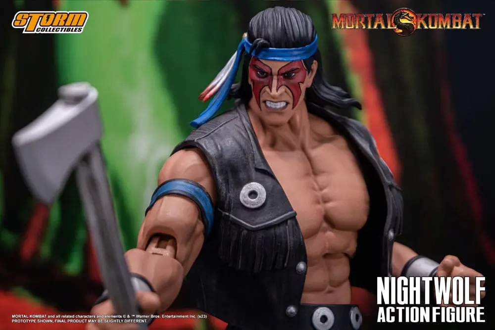 Akčná figúrka Mortal Kombat 1/12 Nightwolf 18 cm termékfotó