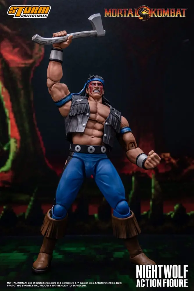 Akčná figúrka Mortal Kombat 1/12 Nightwolf 18 cm termékfotó