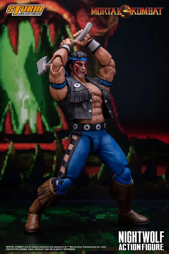 Akčná figúrka Mortal Kombat 1/12 Nightwolf 18 cm termékfotó